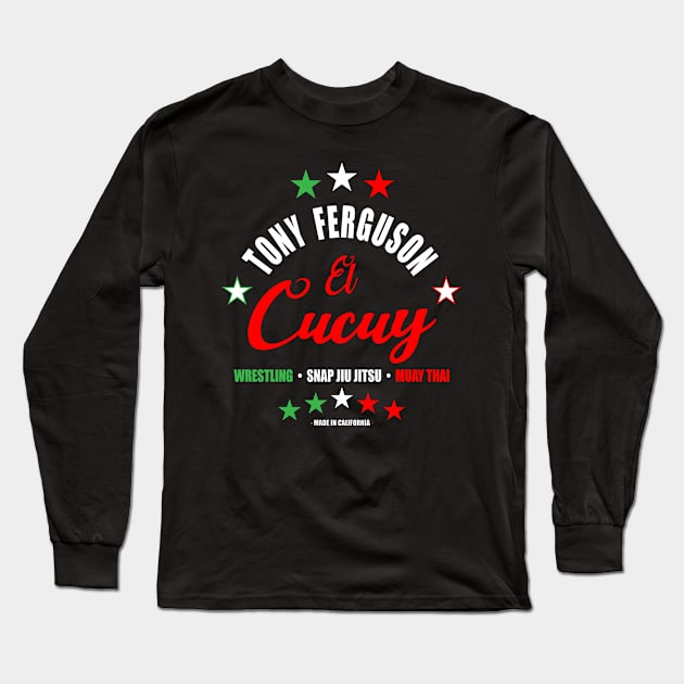 Tony Ferguson Long Sleeve T-Shirt by SavageRootsMMA